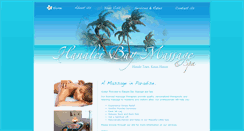 Desktop Screenshot of hanaleibaymassage.com